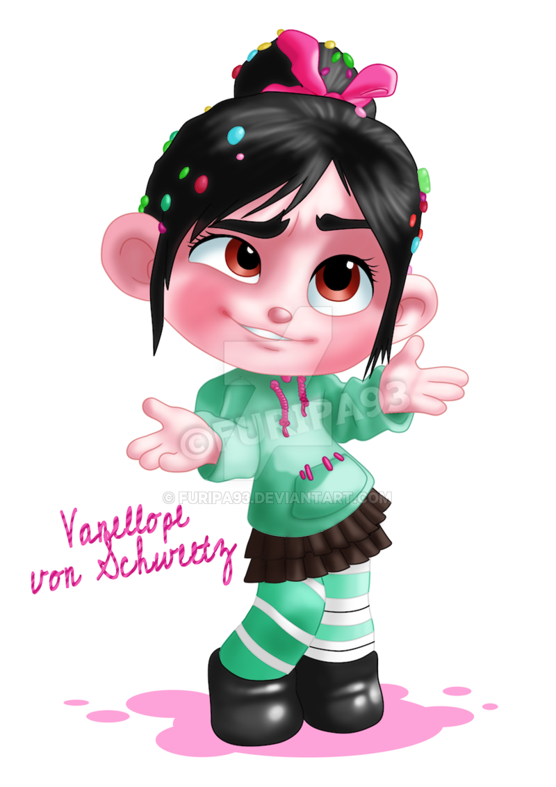 Von Vanellope Schweetz Transparent PNG Image