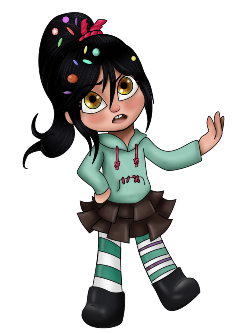 Von Vanellope Schweetz Transparent PNG Image