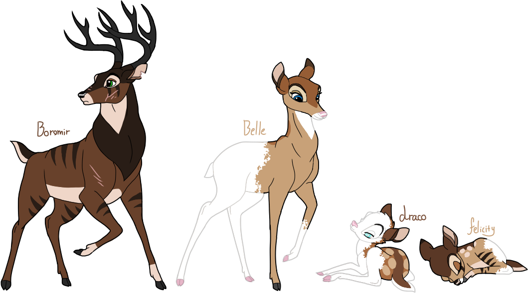 Bambi Deer Transparent PNG Image