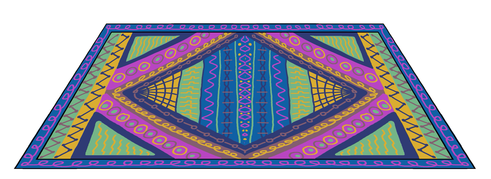 Magic Aladdin Carpet Transparent PNG Image