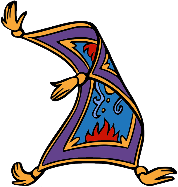 Magic Aladdin Carpet Transparent PNG Image