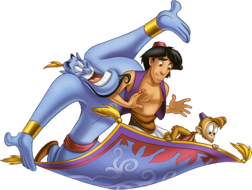 Magic Aladdin Carpet Transparent PNG Image
