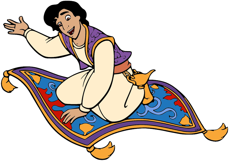 Magic Aladdin Carpet Transparent PNG Image