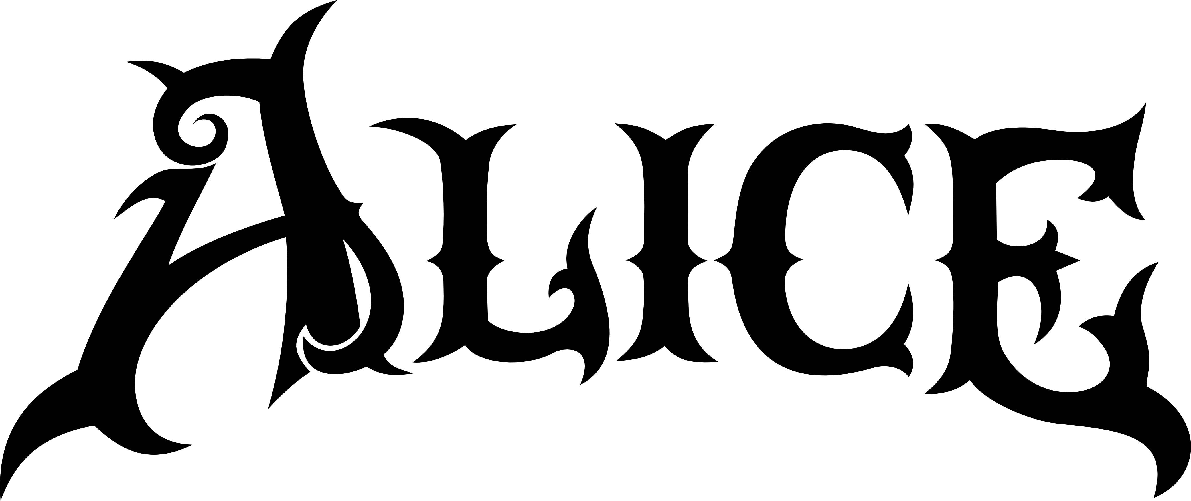 Wonderland Logo Alice In Transparent PNG Image