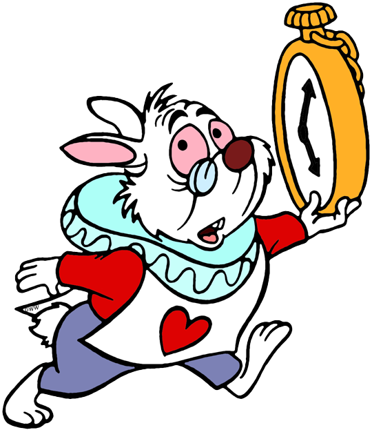Wonderland Alice Rabbit In Transparent PNG Image