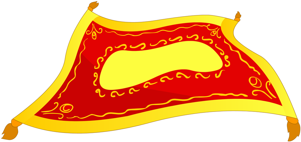 Magic Aladdin Carpet Transparent PNG Image