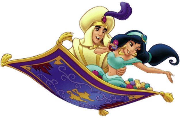 Vector Magic Aladdin Carpet Transparent PNG Image