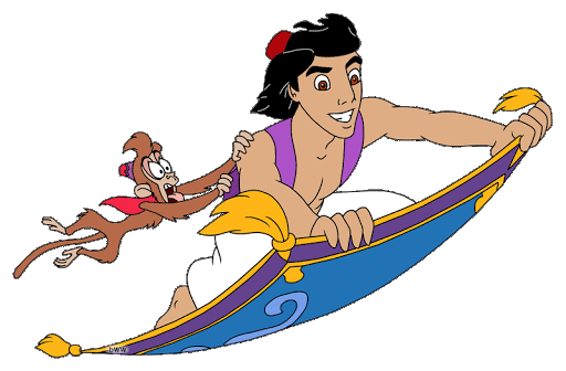 Vector Magic Aladdin Carpet Transparent PNG Image