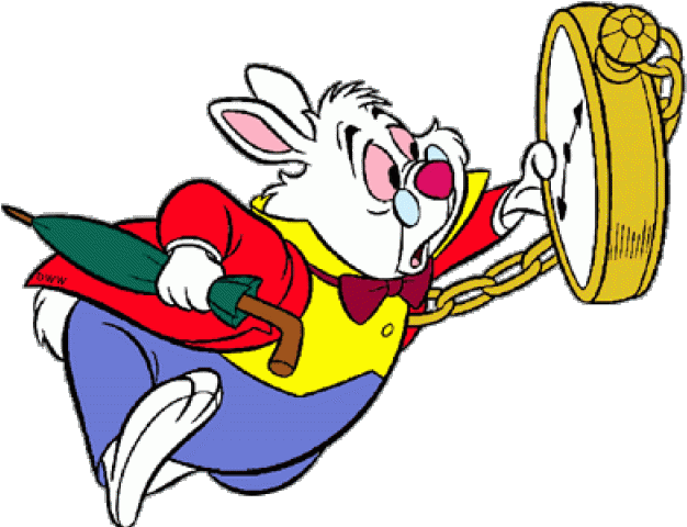 Wonderland Alice Rabbit In Transparent PNG Image