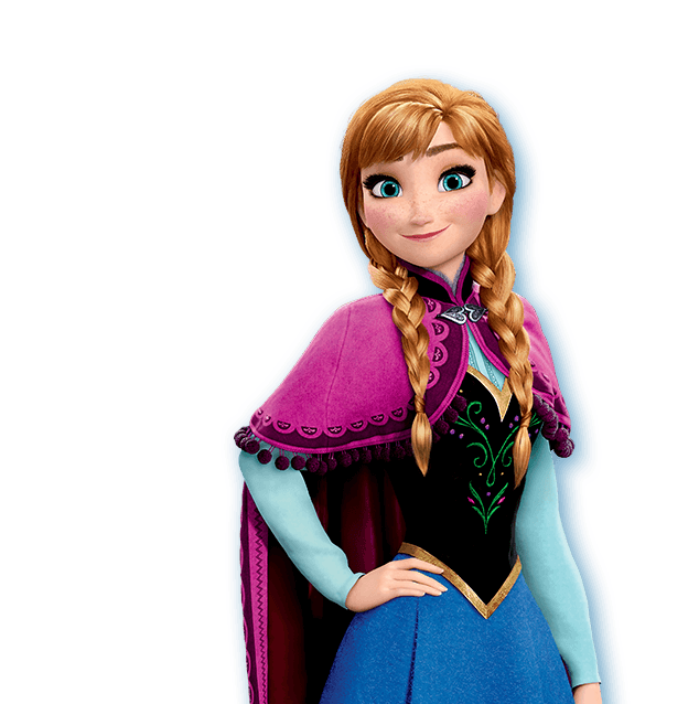 Frozen Anna Transparent PNG Image