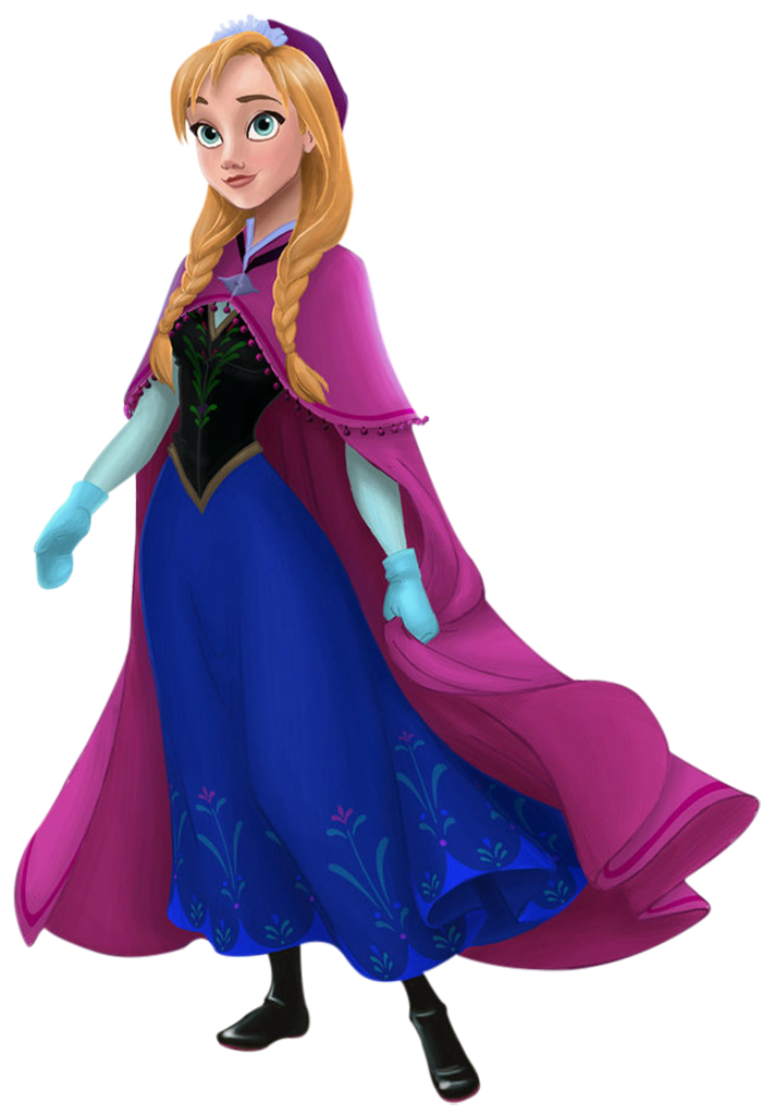Frozen Anna Transparent PNG Image