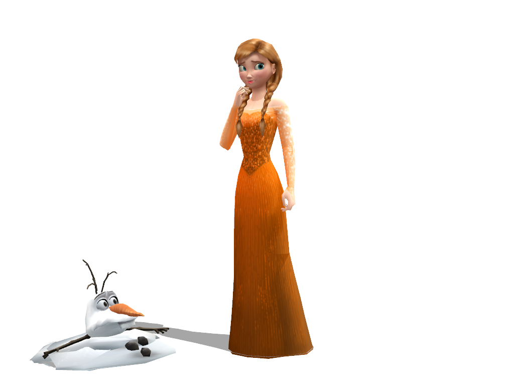 Frozen Anna Transparent PNG Image