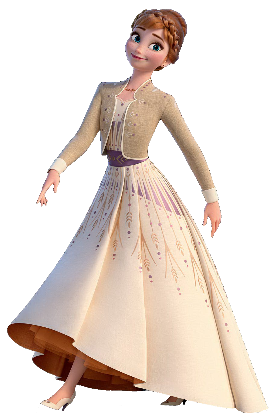 Frozen Anna File Transparent PNG Image