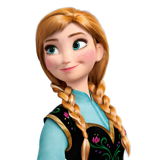 Frozen Anna Transparent PNG Image