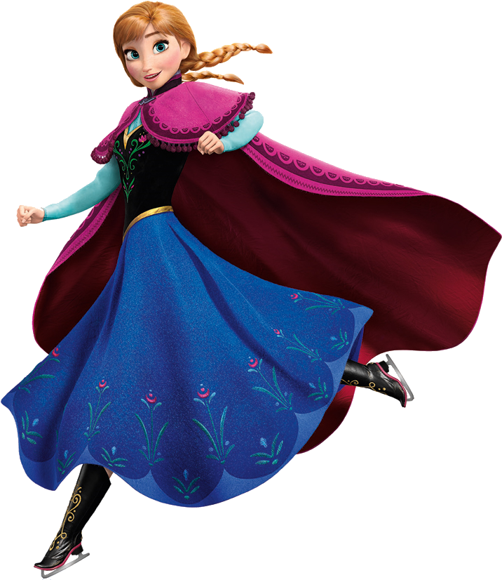 Frozen Anna Transparent PNG Image