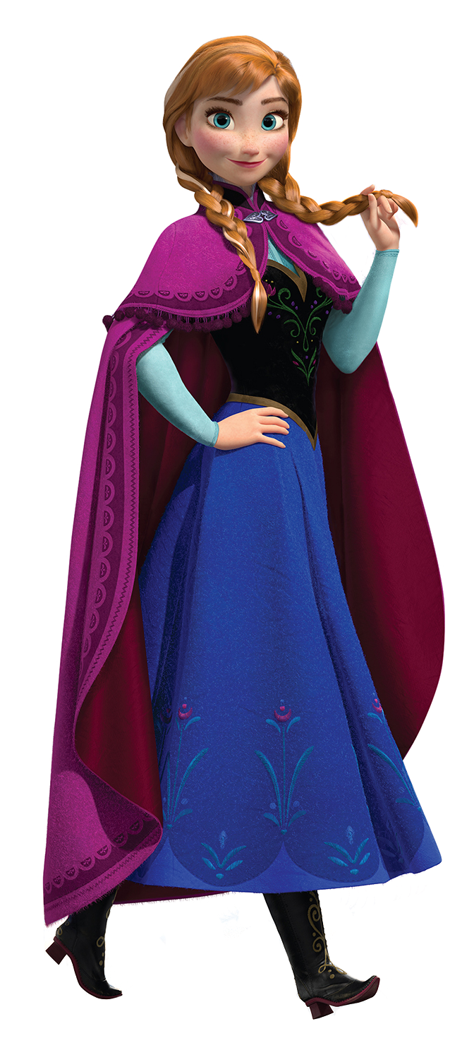Frozen Anna Transparent PNG Image