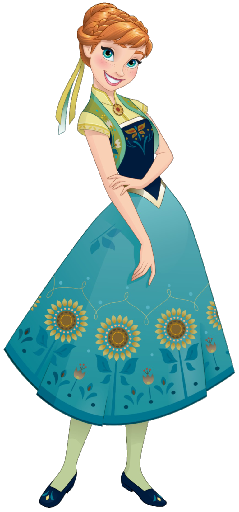 Frozen Anna Transparent PNG Image