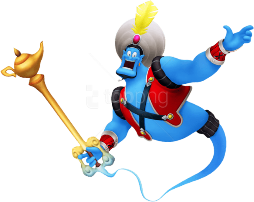 Genie Aladdin Transparent PNG Image