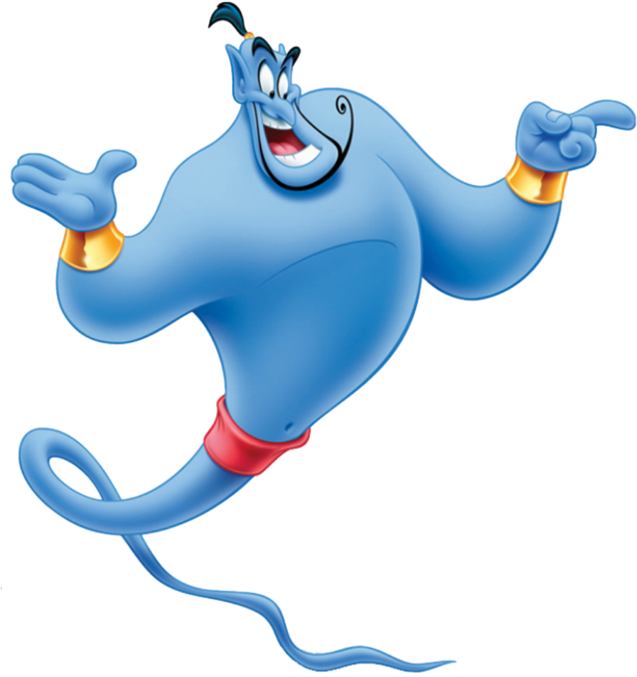Genie Aladdin Transparent PNG Image