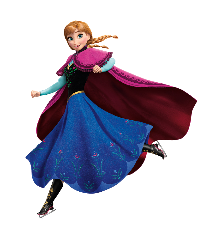 Frozen Anna Transparent PNG Image