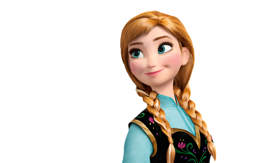 Frozen Anna Transparent PNG Image