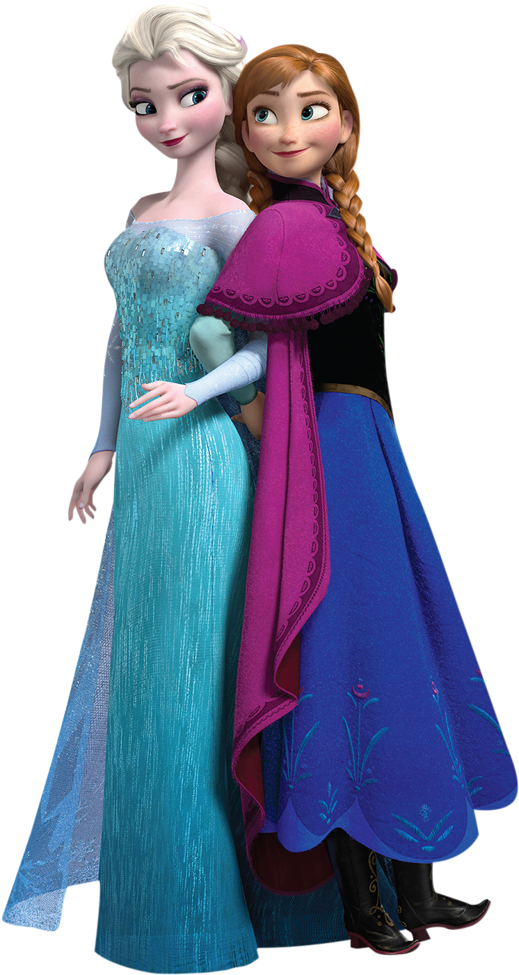 Frozen Elsa Anna Transparent PNG Image
