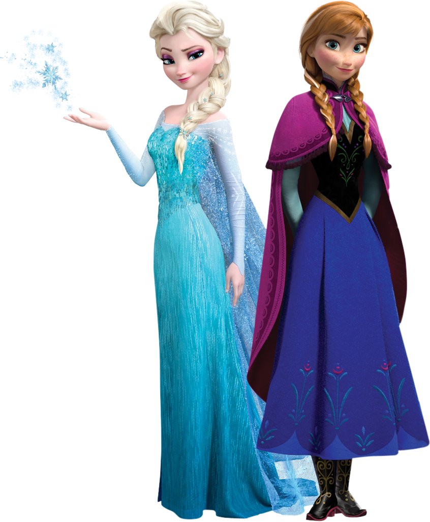 Frozen Elsa Anna Transparent PNG Image