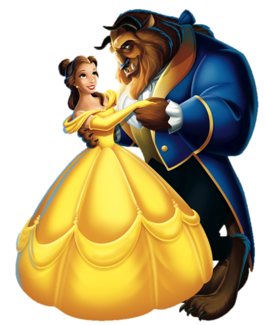 Beauty And The Beast Transparent PNG Image