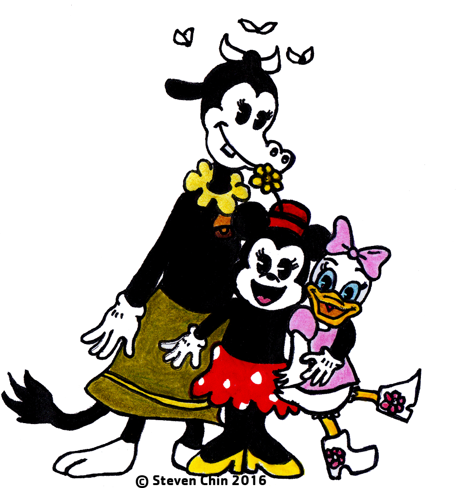 Clarabelle Cow Transparent PNG Image