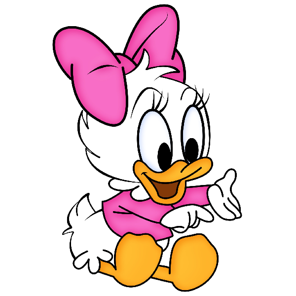 Daisy Duck Transparent PNG Image