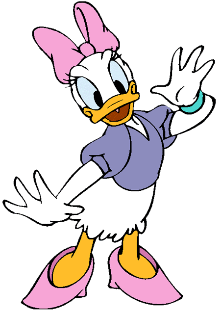 Daisy Duck Transparent PNG Image