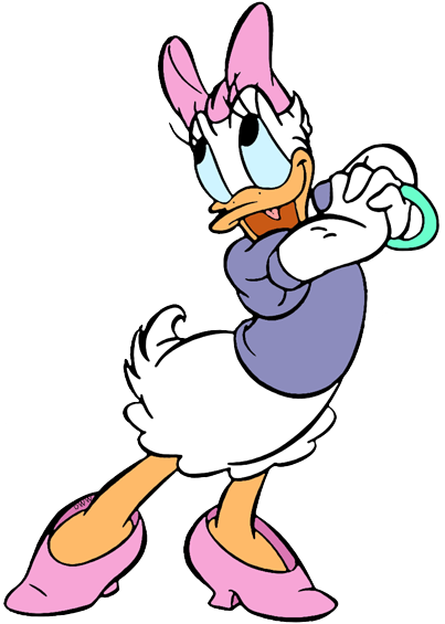 Daisy Duck Transparent PNG Image