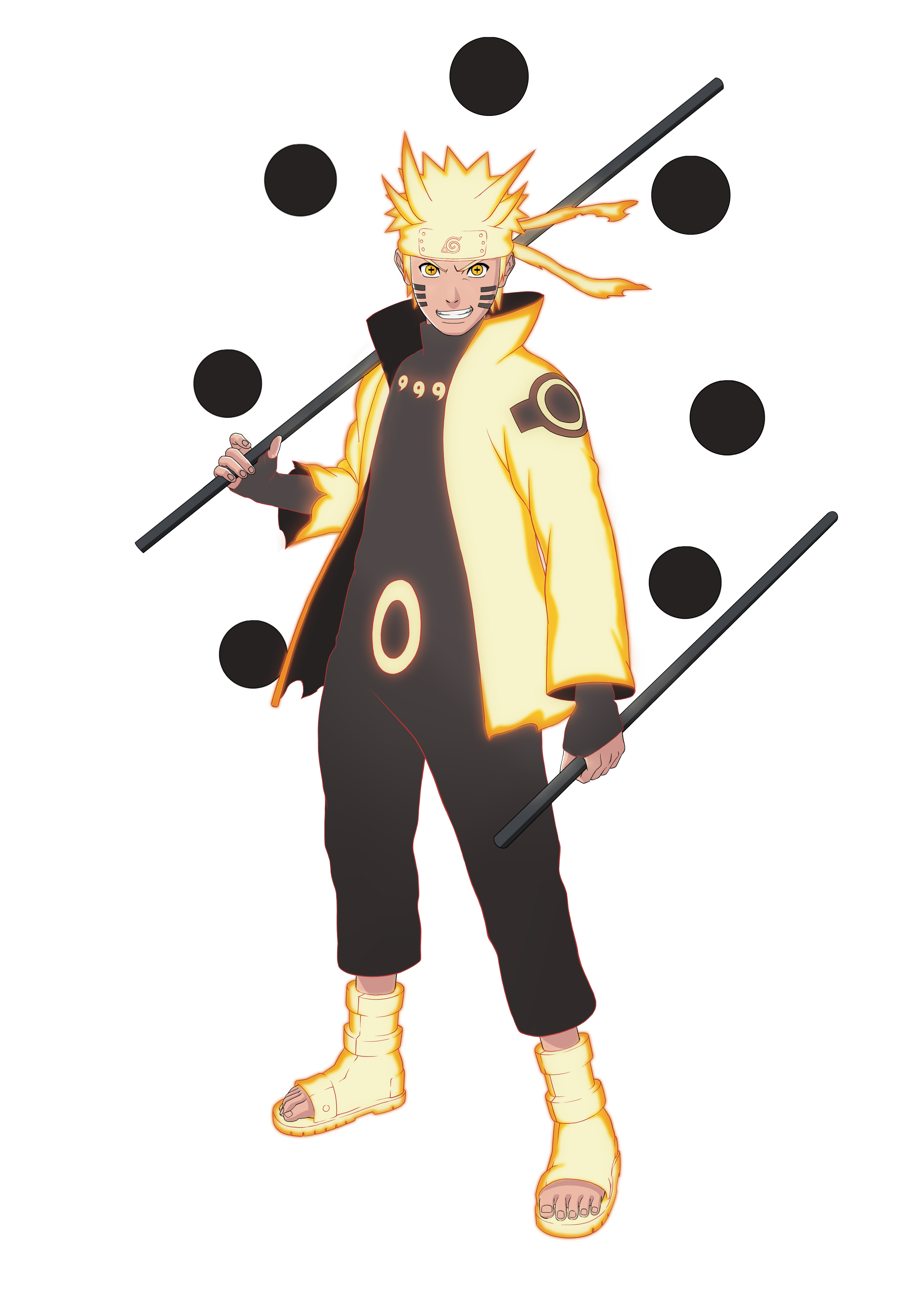 Naruto Ashura Transparent PNG Image