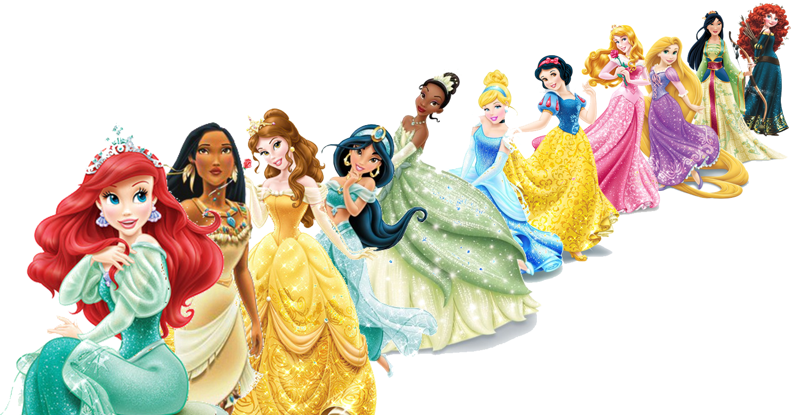 Disney Princesses Transparent PNG Image