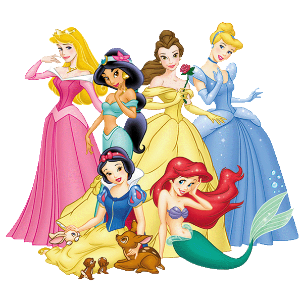 Disney Princesses Transparent PNG Image