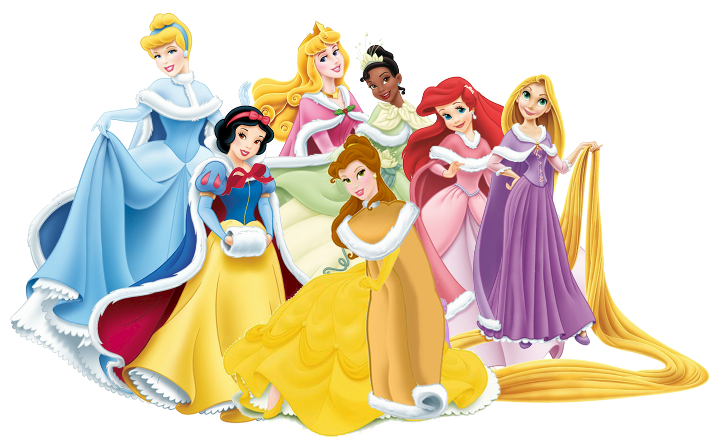 Disney Princesses Transparent PNG Image