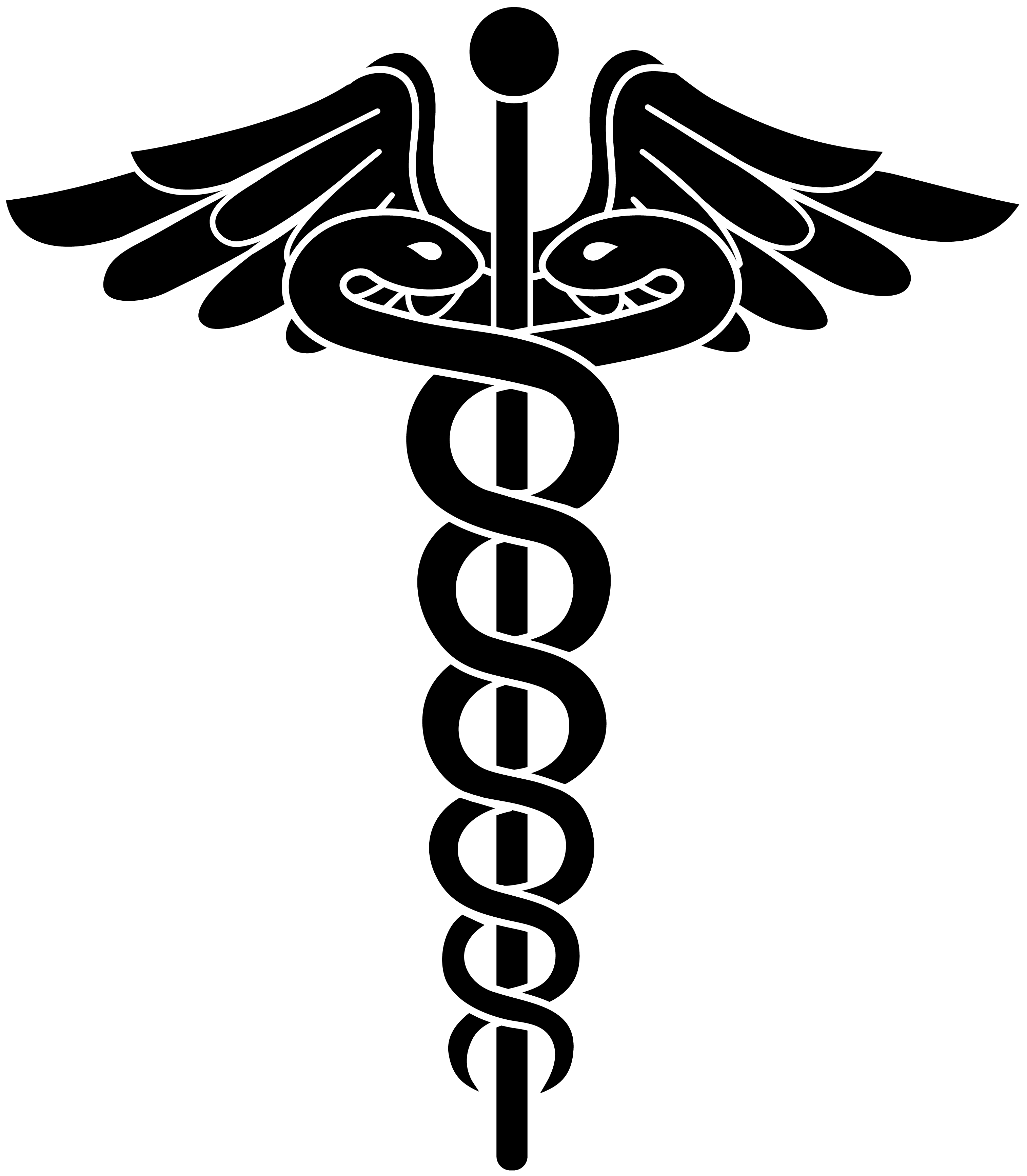 Doctor Symbol Caduceus Transparent PNG Image