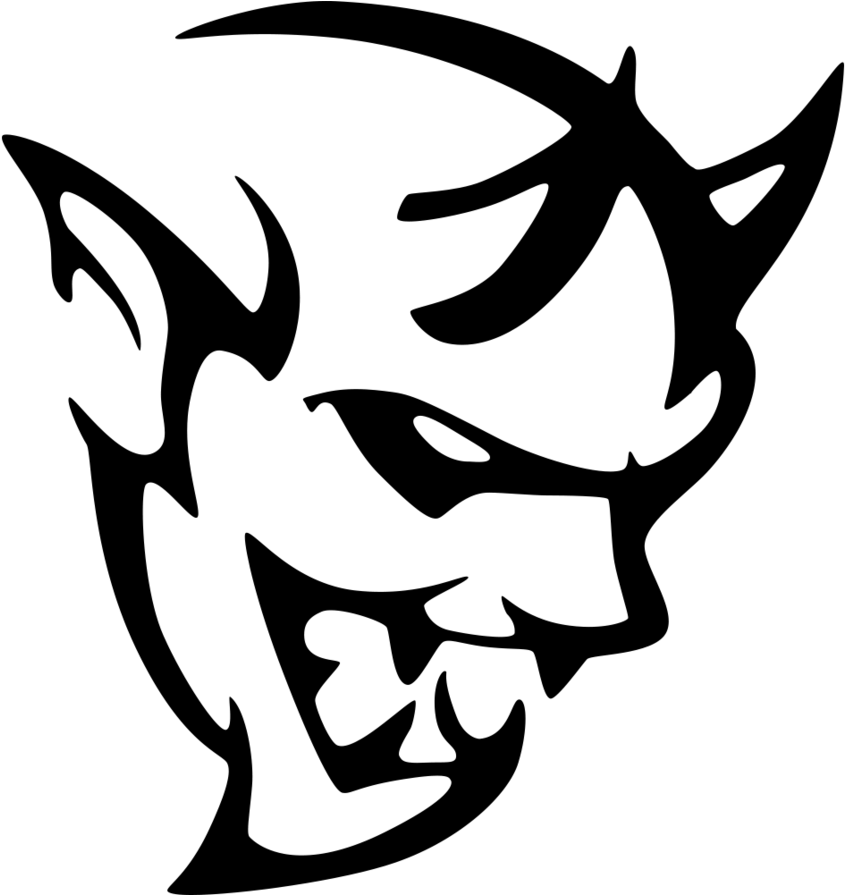 Logo Hellcat Transparent PNG Image