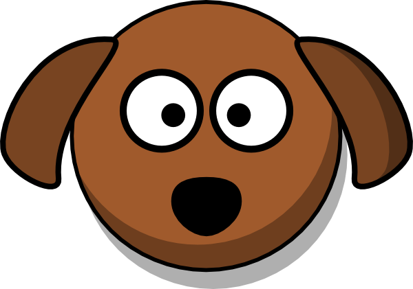 Vector Dog Face Transparent PNG Image