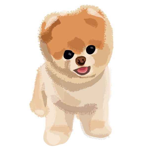 Boo Dog Transparent PNG Image