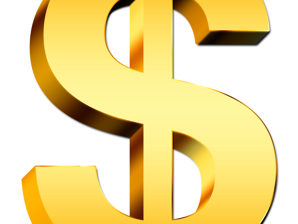 States United Dollar Transparency Sign Transparent PNG Image