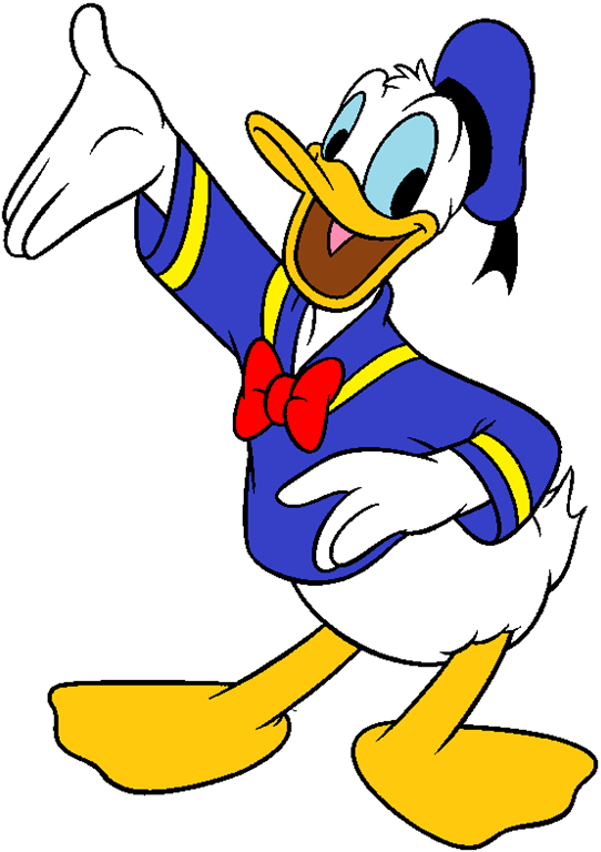Donald Duck Background Transparent PNG Image