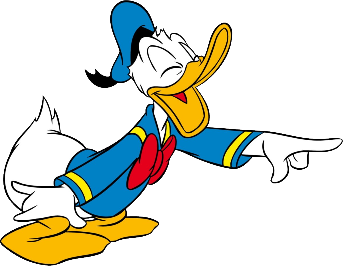 Donald Area Art Cartoon Duck Transparent PNG Image