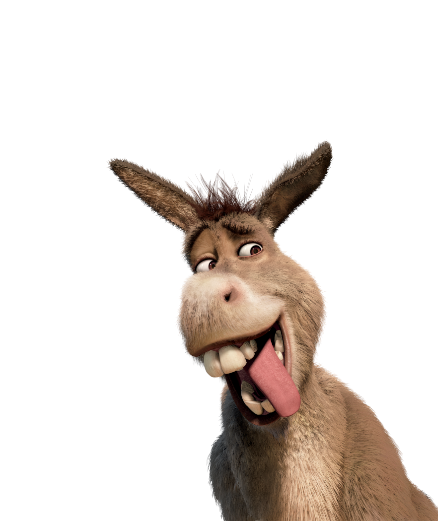 Funny Donkey Transparent PNG Image