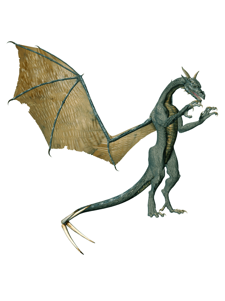 Green Dragon Drago Transparent PNG Image