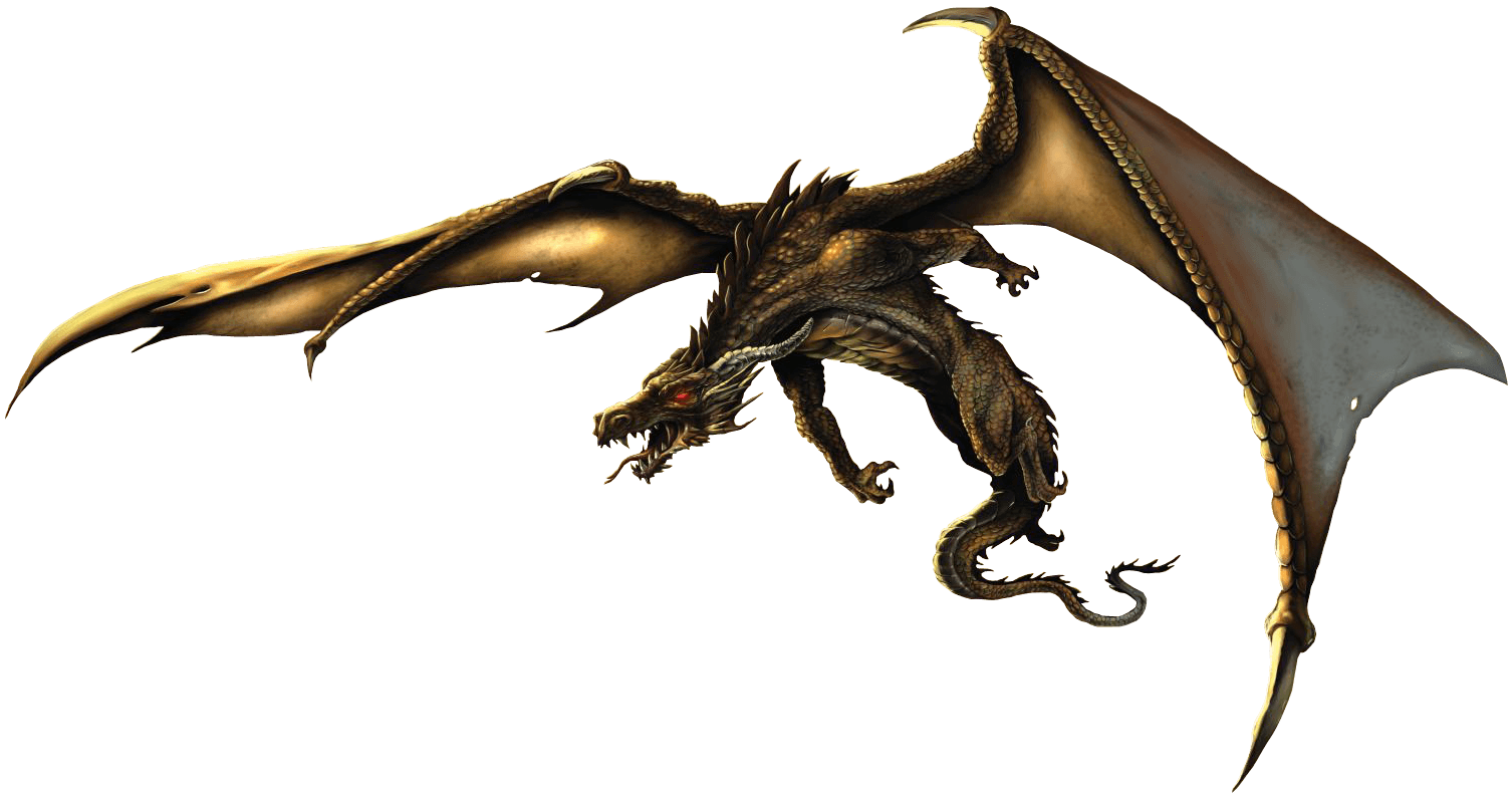 Green Dragon Drago Transparent PNG Image