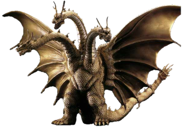 King Ghidorah Cretaceous Transparent PNG Image