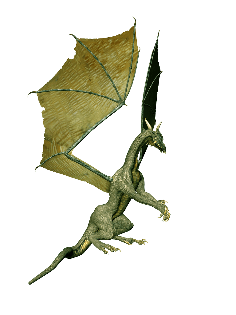 Green Dragon Drago Transparent PNG Image
