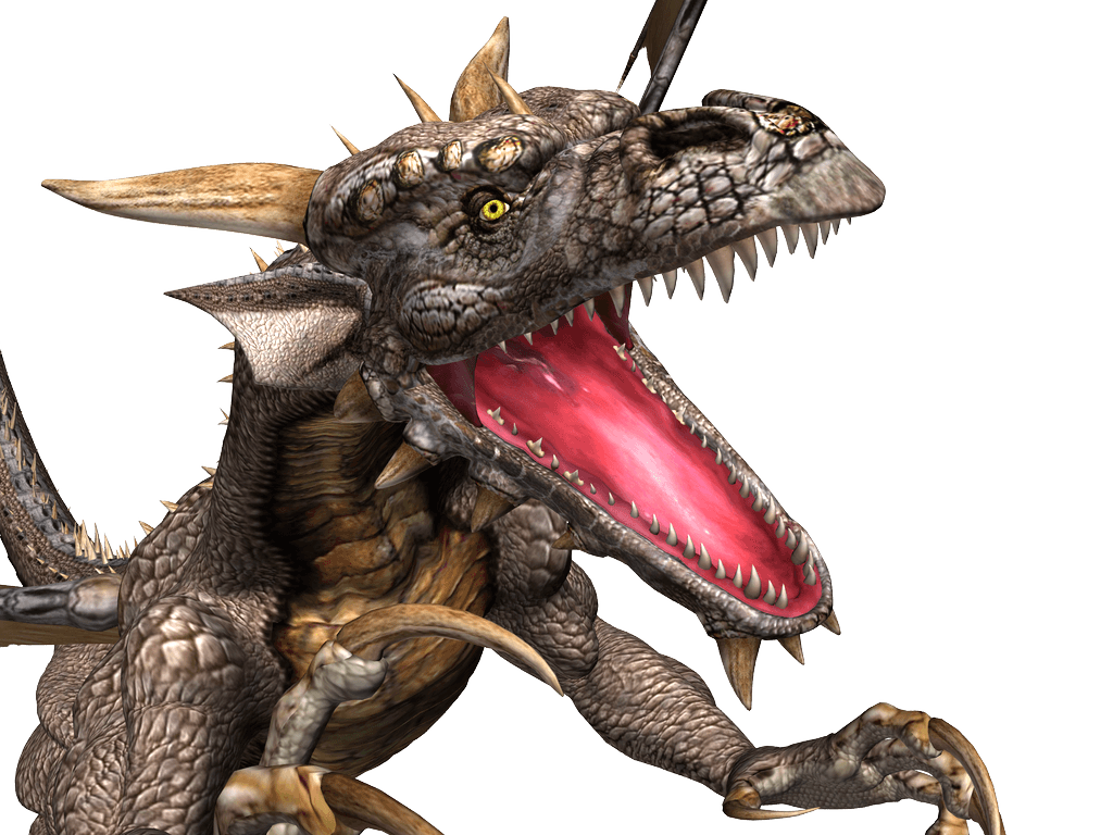 Green Dragon Drago Transparent PNG Image