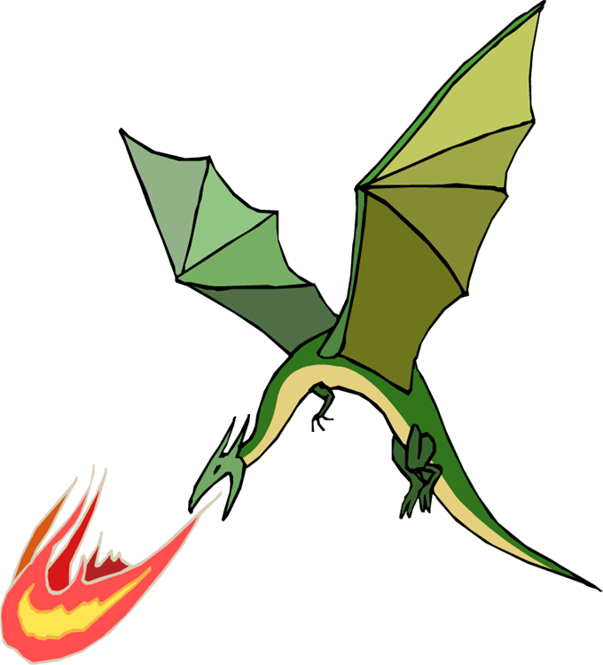 Flying Dragon Transparent PNG Image